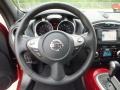 Black/Red w/Red Trim Steering Wheel Photo for 2011 Nissan Juke #62982065