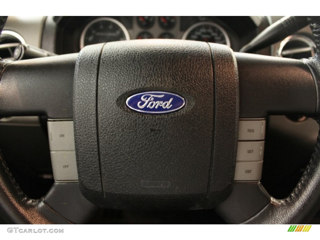 2005 F150 FX4 SuperCab 4x4 - Silver Metallic / Black photo #8