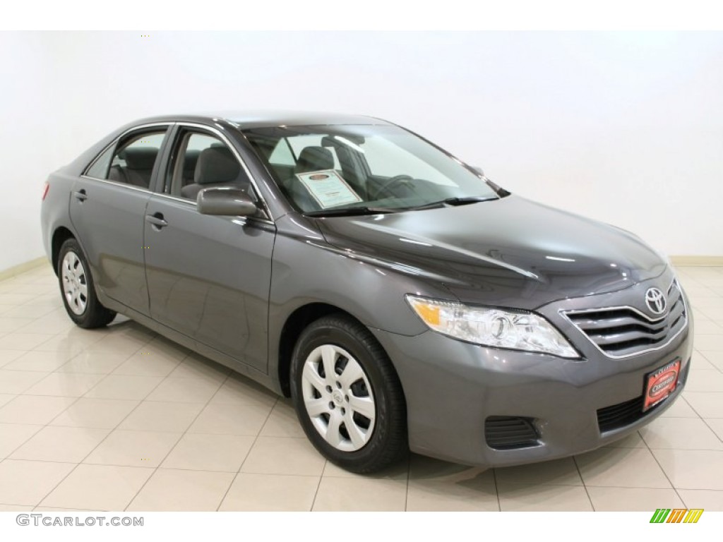 2010 Camry LE - Magnetic Gray Metallic / Ash Gray photo #1