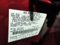 FX: Merlot Metallic 2008 Ford Taurus Limited AWD Color Code