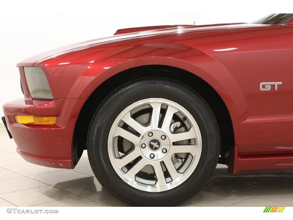 2006 Mustang GT Premium Coupe - Redfire Metallic / Dark Charcoal photo #34