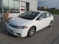Taffeta White - Civic LX Sedan Photo No. 2