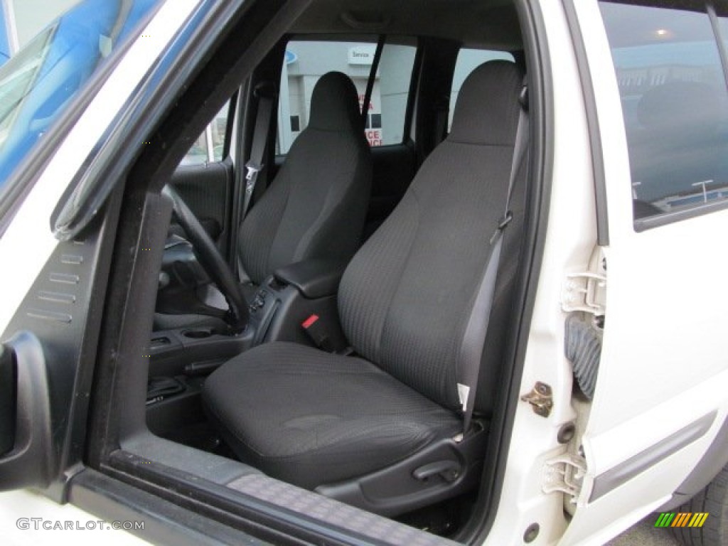 2002 Liberty Sport 4x4 - Stone White / Dark Slate Gray photo #10