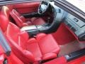 Red Interior Photo for 1991 Chevrolet Corvette #62988080