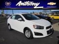 2012 Summit White Chevrolet Sonic LT Sedan  photo #1