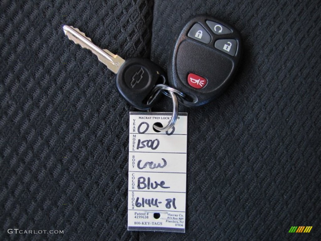2008 Silverado 1500 LT Crew Cab 4x4 - Blue Granite Metallic / Ebony photo #32