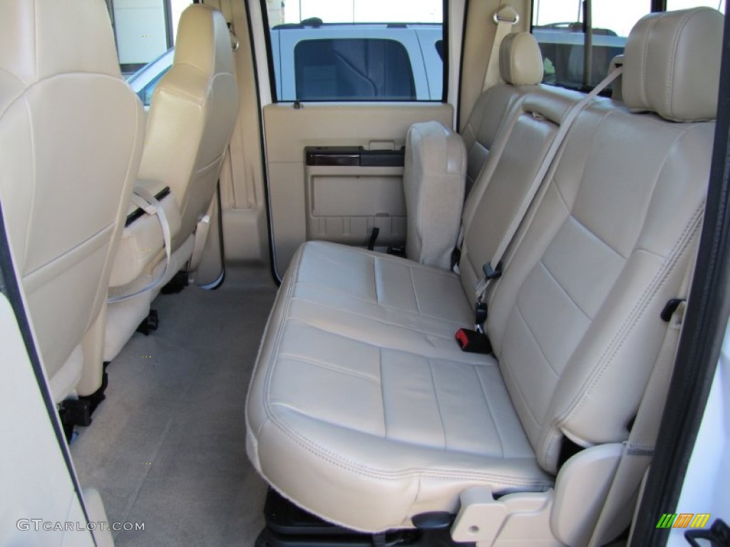 2010 Ford F350 Super Duty Lariat Crew Cab 4x4 Rear Seat Photos