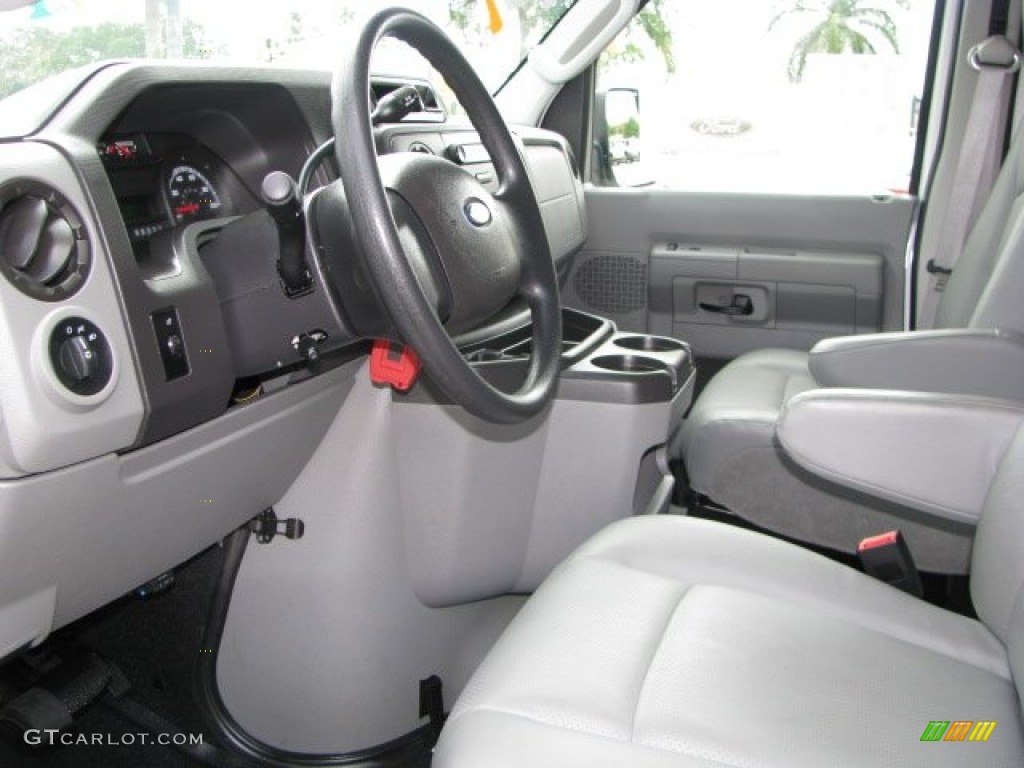 Medium Flint Interior 2012 Ford E Series Van E250 Cargo Photo #62989583
