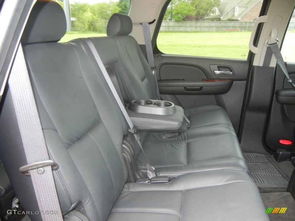 Ebony Interior 2009 GMC Yukon SLT Photo #62989655