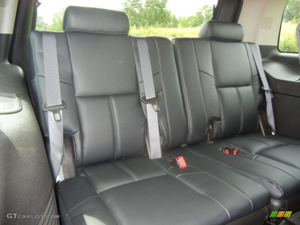 Ebony Interior 2009 GMC Yukon SLT Photo #62989667