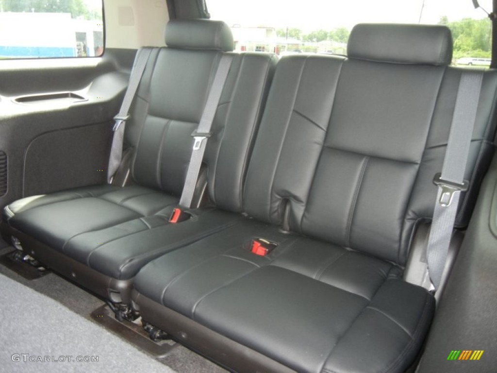 Ebony Interior 2009 GMC Yukon SLT Photo #62989694