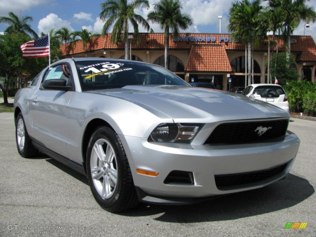 Ingot Silver Metallic 2012 Ford Mustang V6 Coupe Exterior Photo #62989751