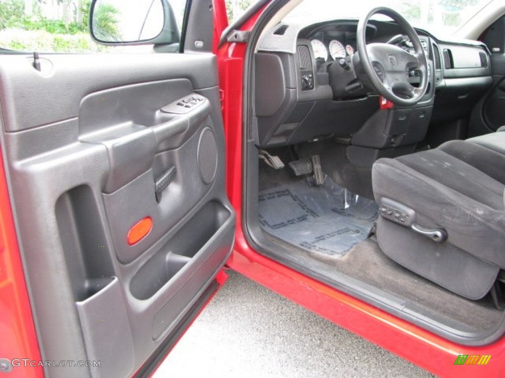 2003 Ram 1500 SLT Regular Cab - Flame Red / Dark Slate Gray photo #16