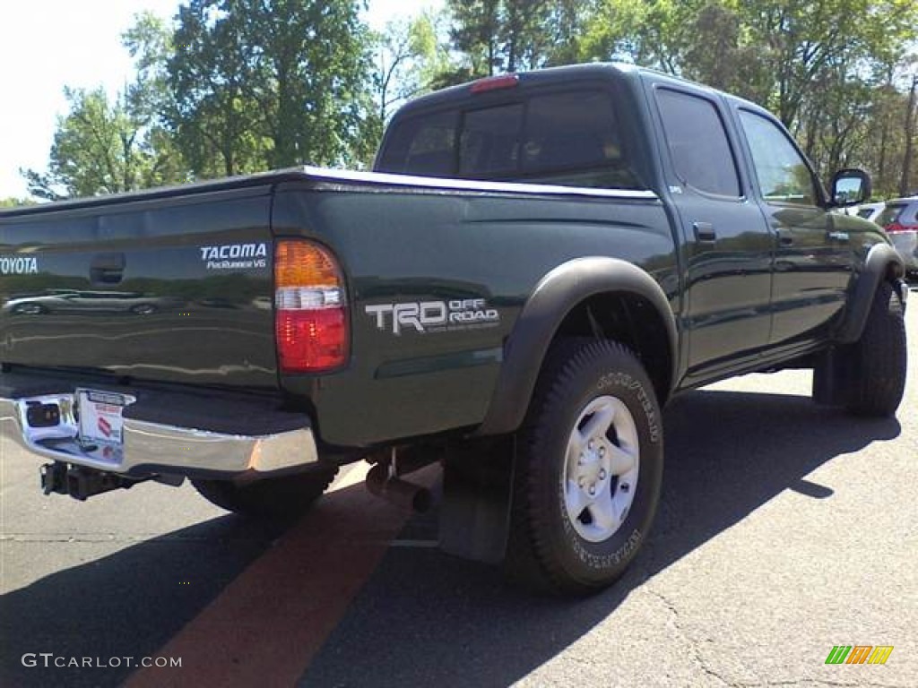 2004 Tacoma V6 PreRunner TRD Double Cab - Imperial Jade Mica / Oak photo #16