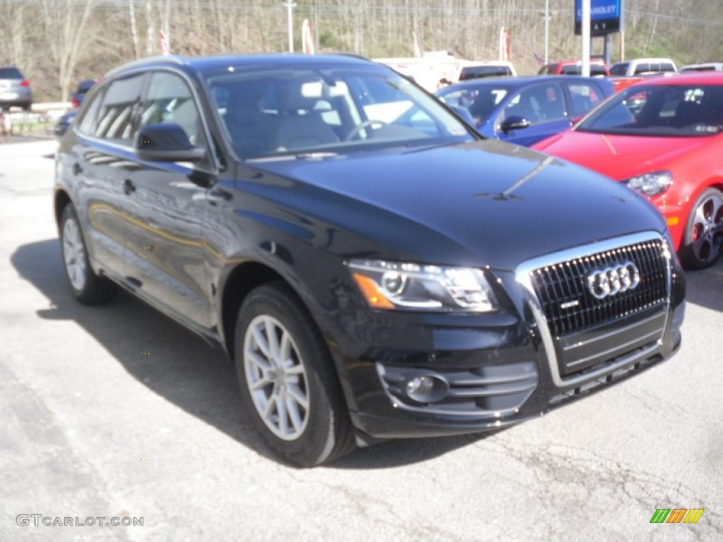 2009 Q5 3.2 Premium quattro - Brilliant Black / Cardamom Beige photo #1