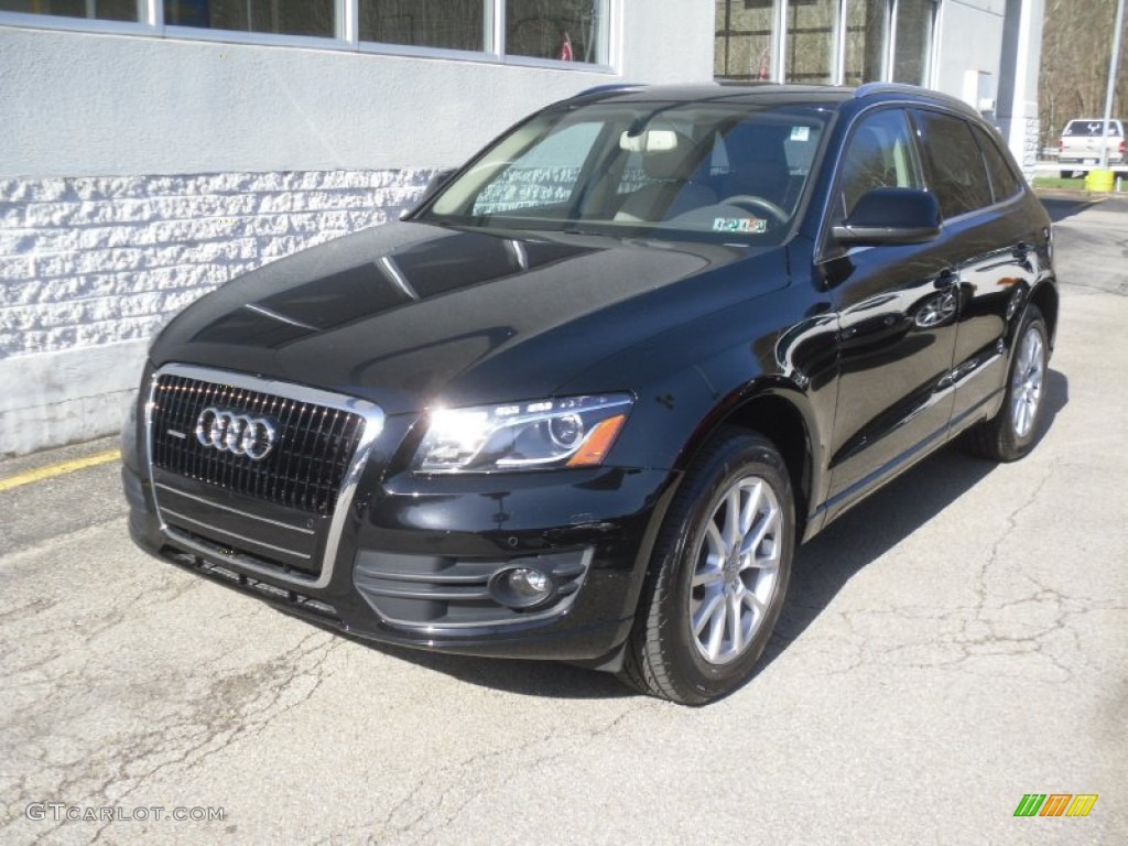 2009 Q5 3.2 Premium quattro - Brilliant Black / Cardamom Beige photo #3