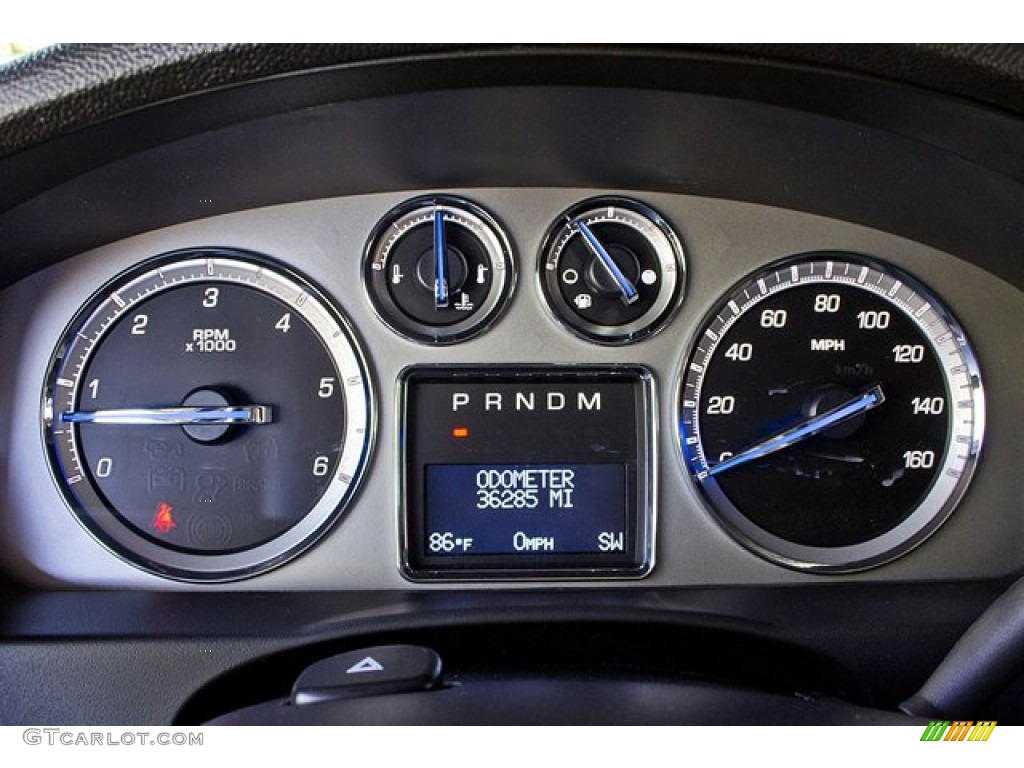 2009 Cadillac Escalade AWD Gauges Photo #62993816