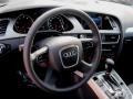 2012 Audi A4 Black Interior Steering Wheel Photo