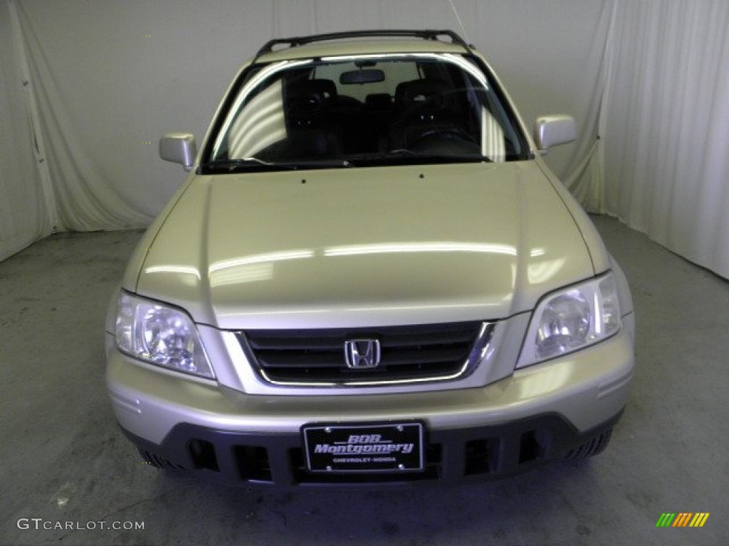 2001 CR-V Special Edition 4WD - Naples Gold Metallic / Black Leather photo #2