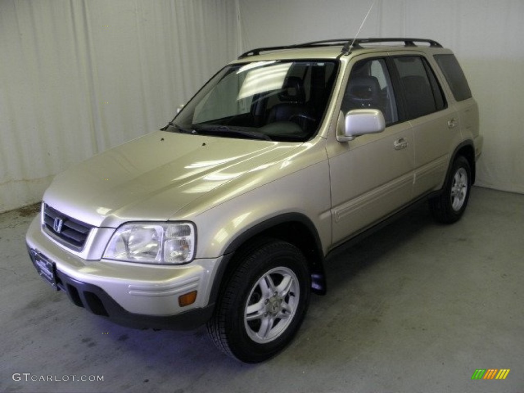 2001 CR-V Special Edition 4WD - Naples Gold Metallic / Black Leather photo #3