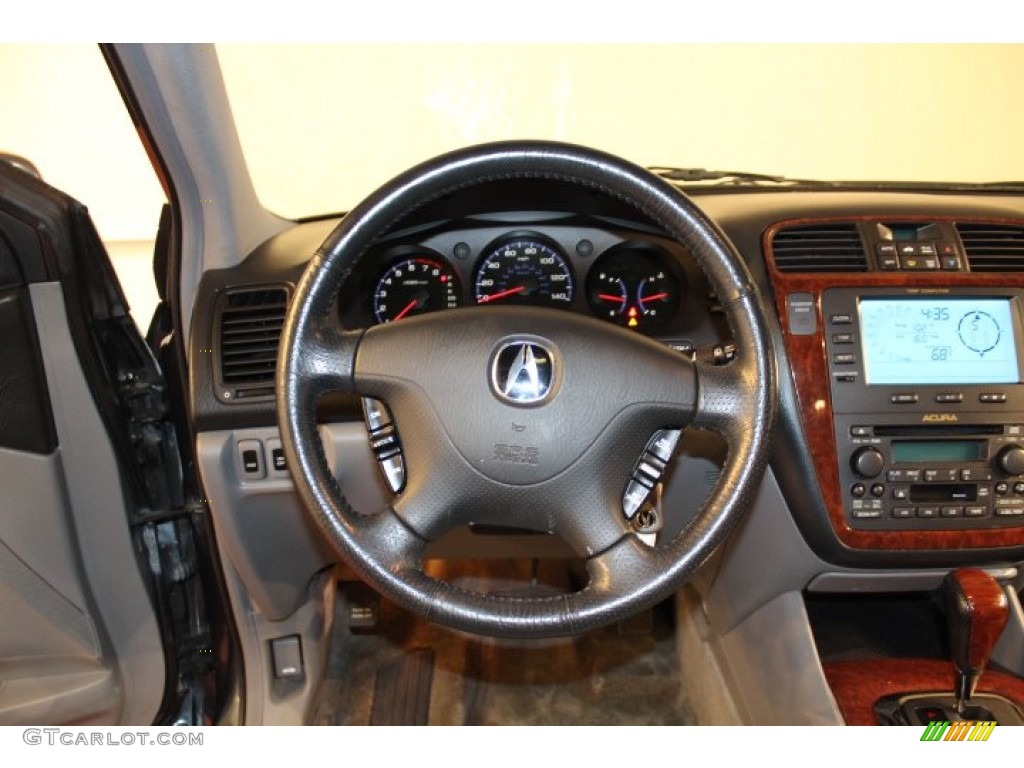 2004 Acura MDX Standard MDX Model Quartz Steering Wheel Photo #62995452