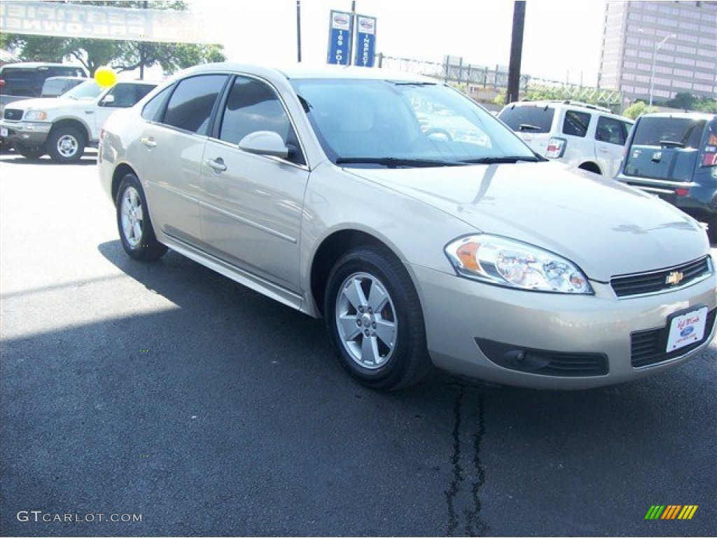 2010 Impala LT - Gold Mist Metallic / Neutral photo #1