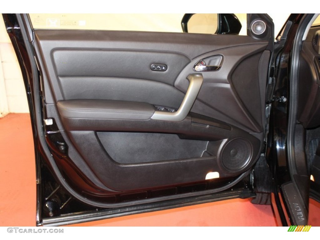 2011 Acura RDX SH-AWD Ebony Door Panel Photo #62997621