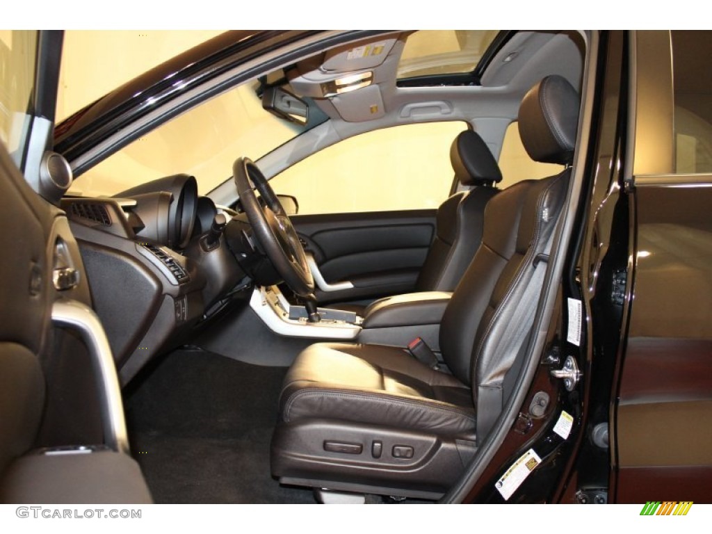 Ebony Interior 2011 Acura RDX SH-AWD Photo #62997628