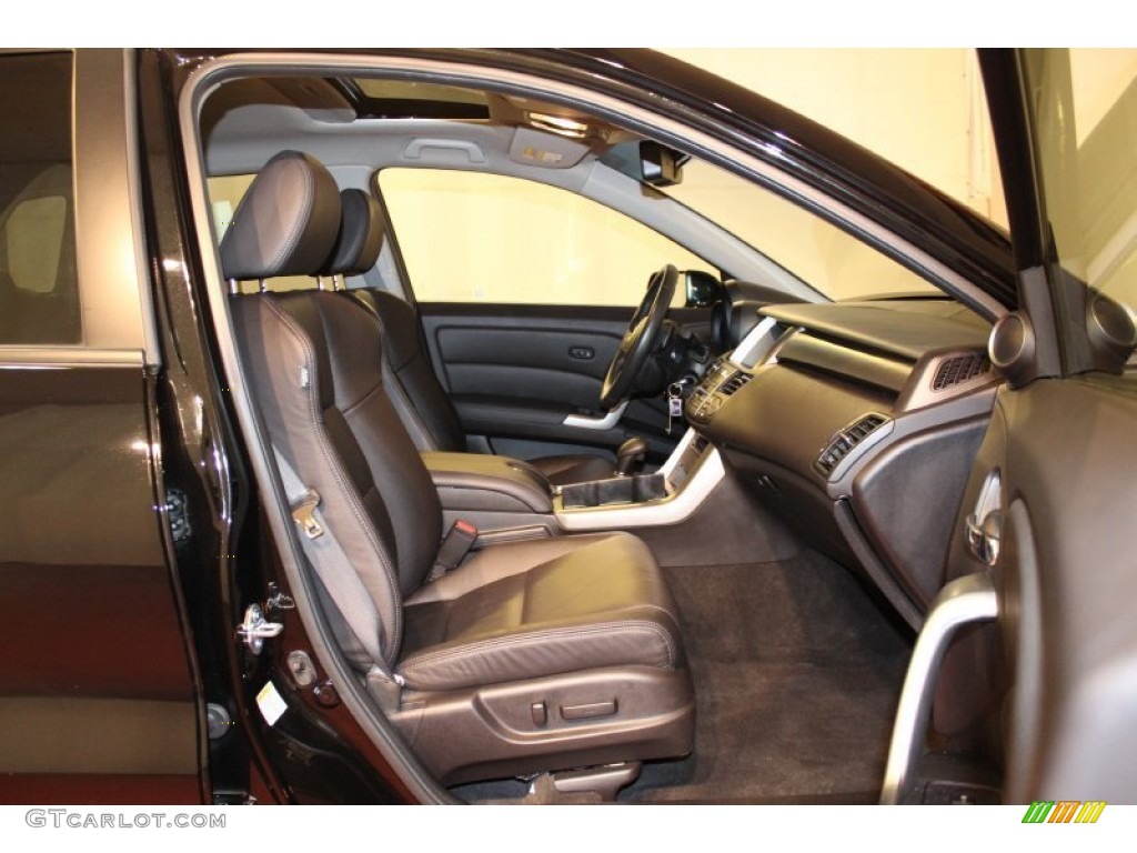 Ebony Interior 2011 Acura RDX SH-AWD Photo #62997729