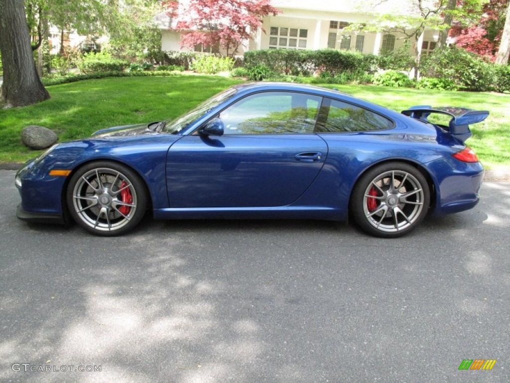 Aqua Blue Metallic 2010 Porsche 911 GT3 Exterior Photo #62998190