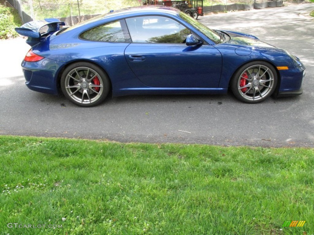 2010 911 GT3 - Aqua Blue Metallic / Black w/Alcantara photo #7