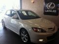 Crystal White Pearl Mica 2008 Mazda MAZDA3 s Sport Hatchback