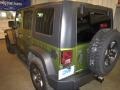 2010 Rescue Green Metallic Jeep Wrangler Unlimited Mountain Edition 4x4  photo #3