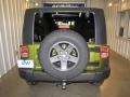 2010 Rescue Green Metallic Jeep Wrangler Unlimited Mountain Edition 4x4  photo #5