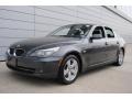 2008 Platinum Grey Metallic BMW 5 Series 528xi Sedan  photo #1