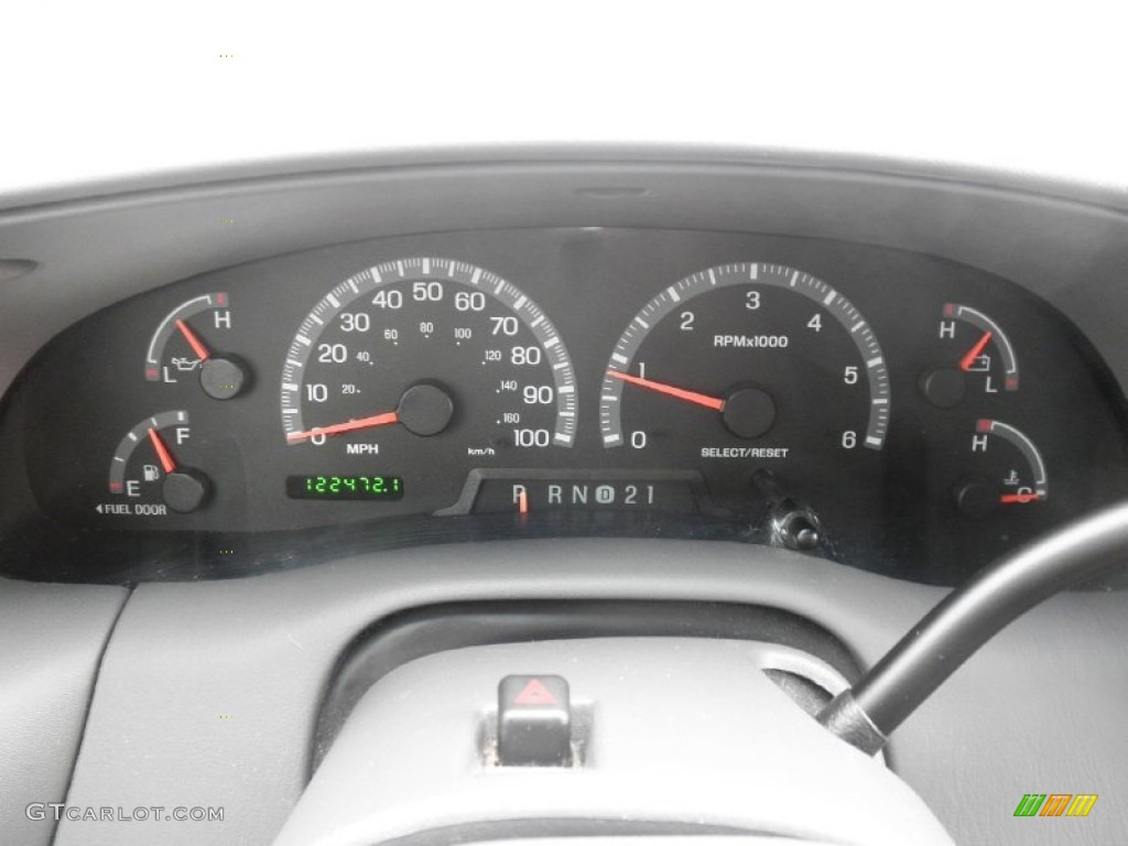 2002 Ford F150 XLT SuperCrew 4x4 Gauges Photo #63001436