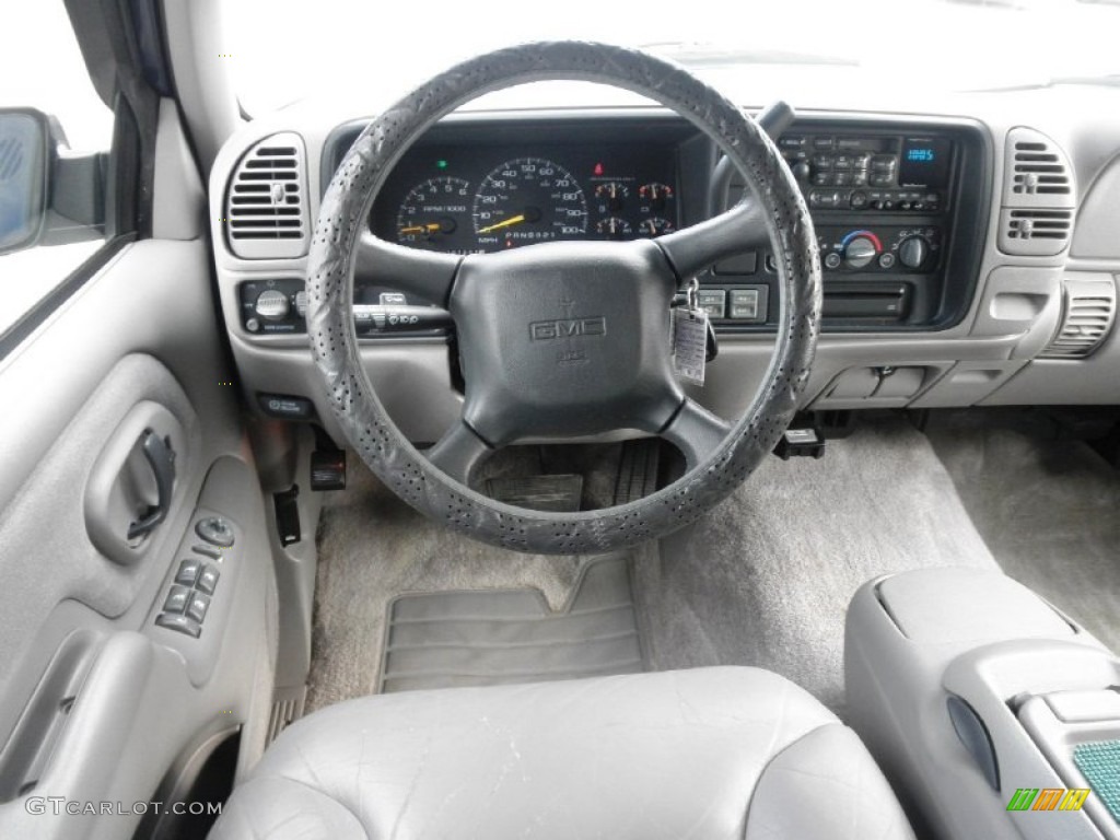 1998 Suburban 1500 4x4 - Indigo Blue Metallic / Gray photo #14