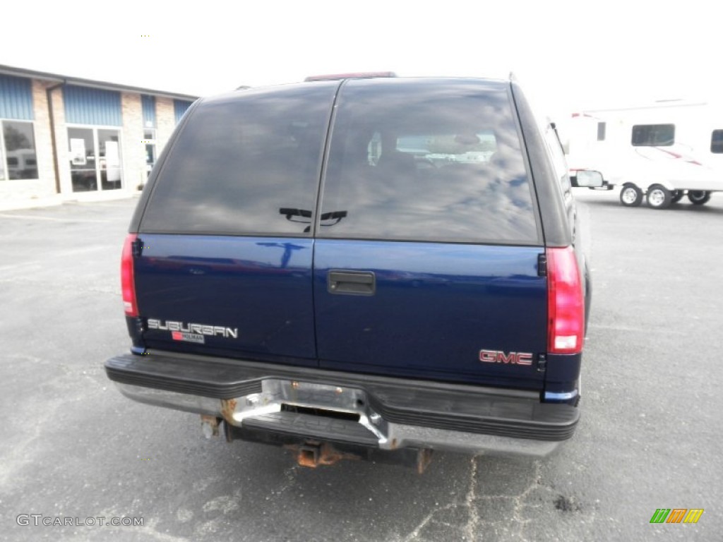 1998 Suburban 1500 4x4 - Indigo Blue Metallic / Gray photo #21