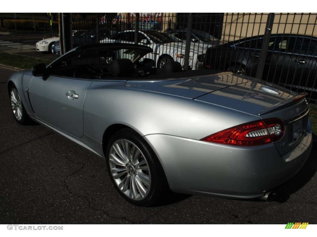 2010 XK XK Convertible - Liquid Silver Metallic / Warm Charcoal photo #25