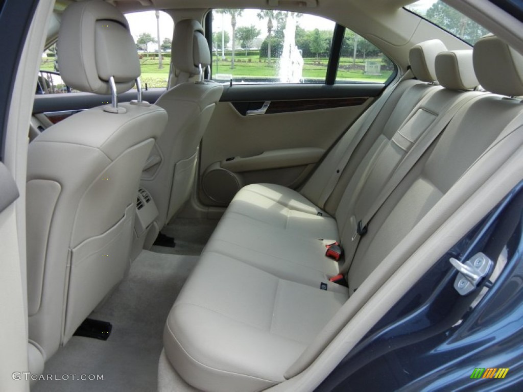 Almond/Mocha Interior 2011 Mercedes-Benz C 300 Sport Photo #63002108