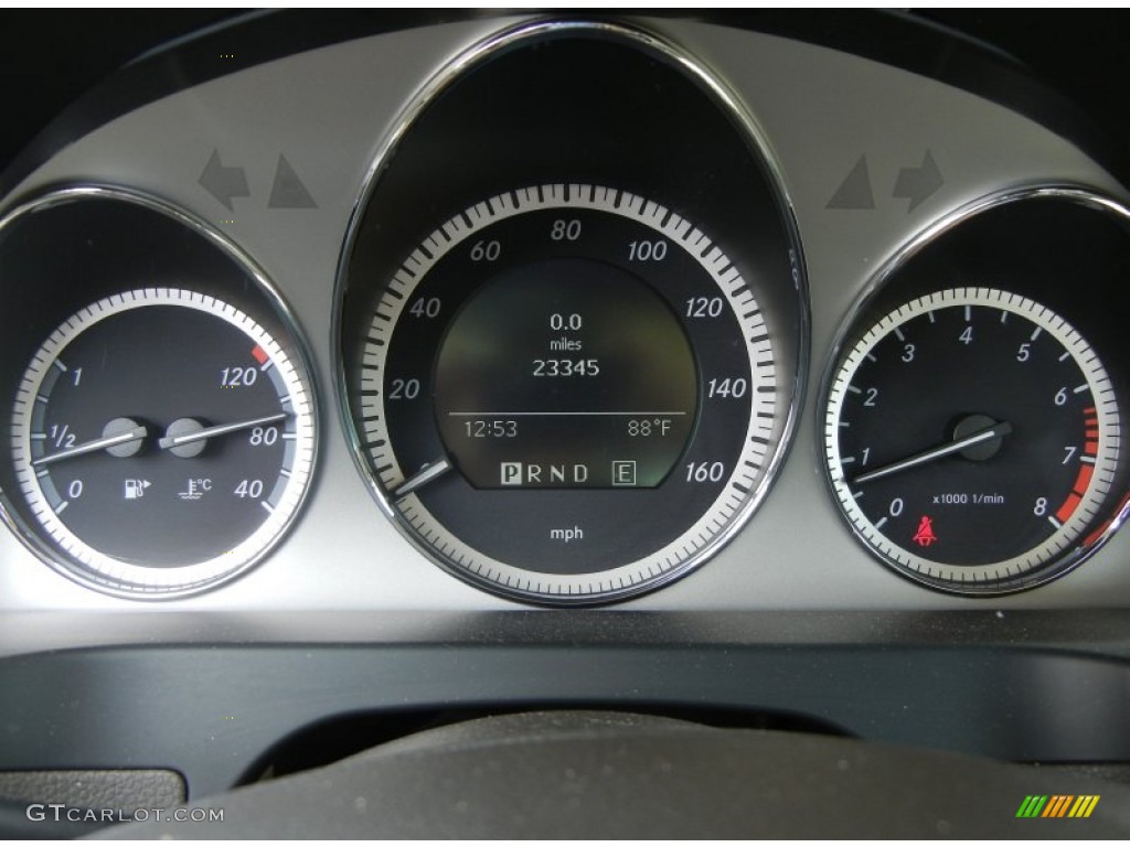 2011 Mercedes-Benz C 300 Sport Gauges Photo #63002171