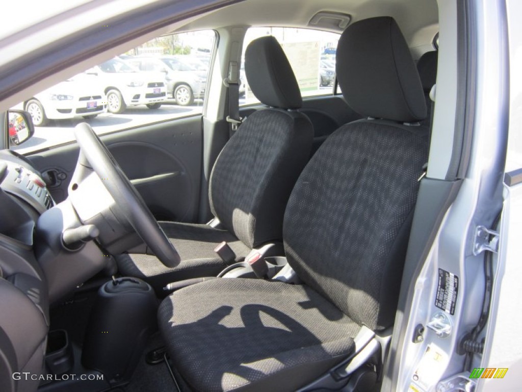 Basic Black Interior 2012 Mitsubishi i-MiEV ES Photo #63002575