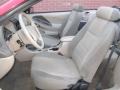 Medium Parchment 2002 Ford Mustang V6 Convertible Interior Color