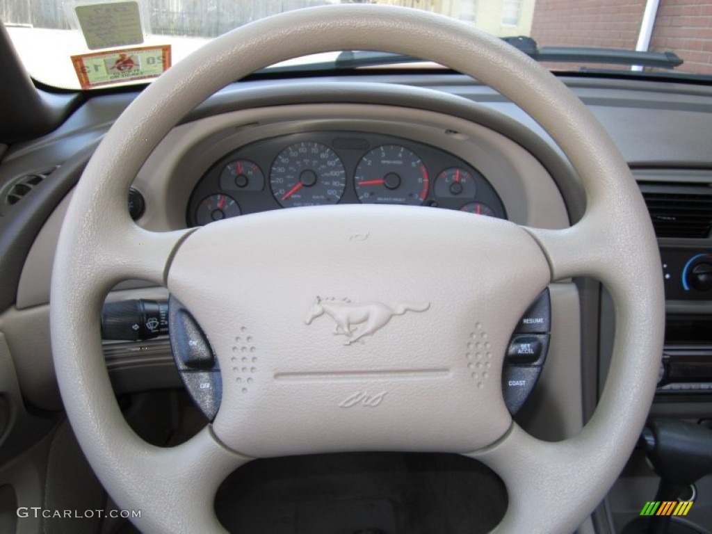 2002 Ford Mustang V6 Convertible Steering Wheel Photos