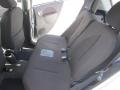 2012 Mitsubishi i-MiEV Premium Brown Interior Rear Seat Photo