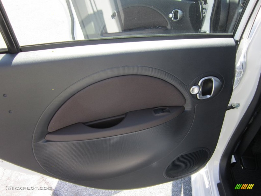 2012 Mitsubishi i-MiEV SE Premium Brown Door Panel Photo #63002978
