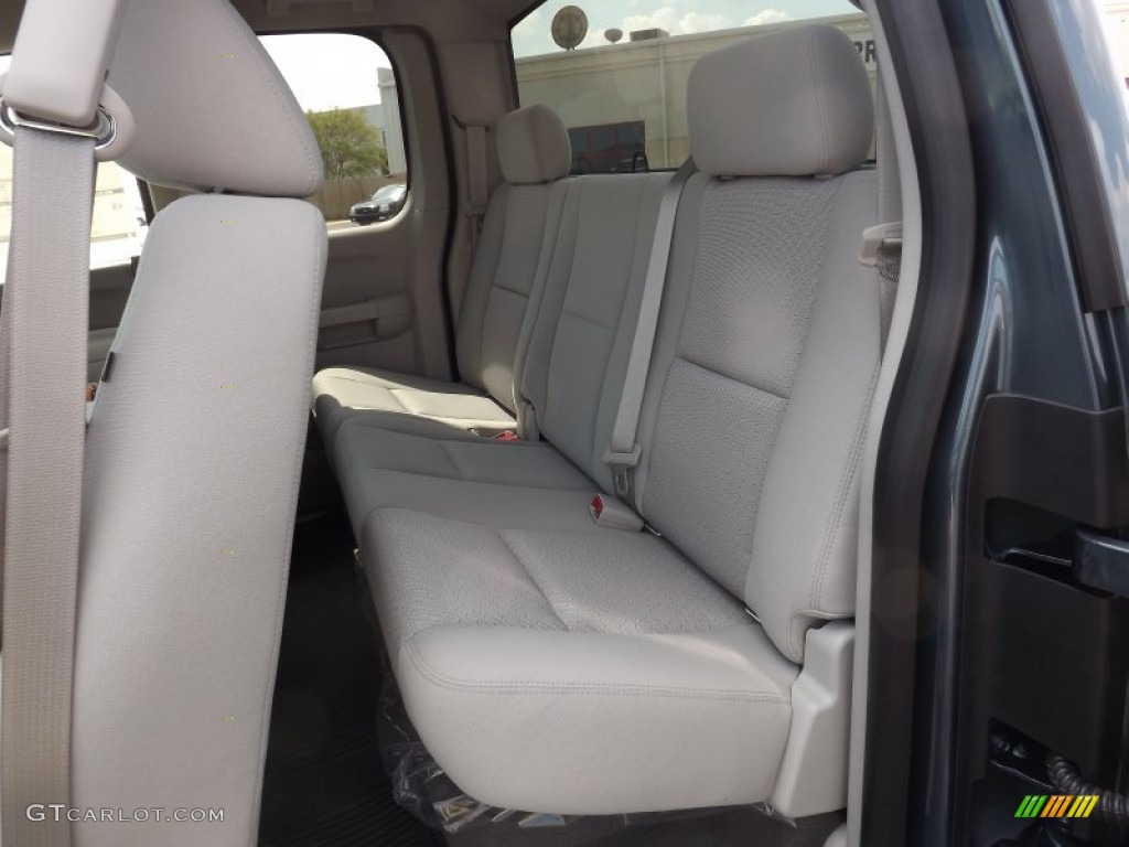 2012 Silverado 1500 LT Extended Cab - Blue Granite Metallic / Light Titanium/Dark Titanium photo #14