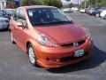 2008 Blaze Orange Metallic Honda Fit Sport  photo #3