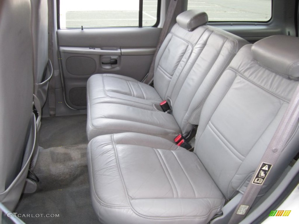 1999 Explorer XLT 4x4 - Oxford White / Medium Graphite Grey photo #16