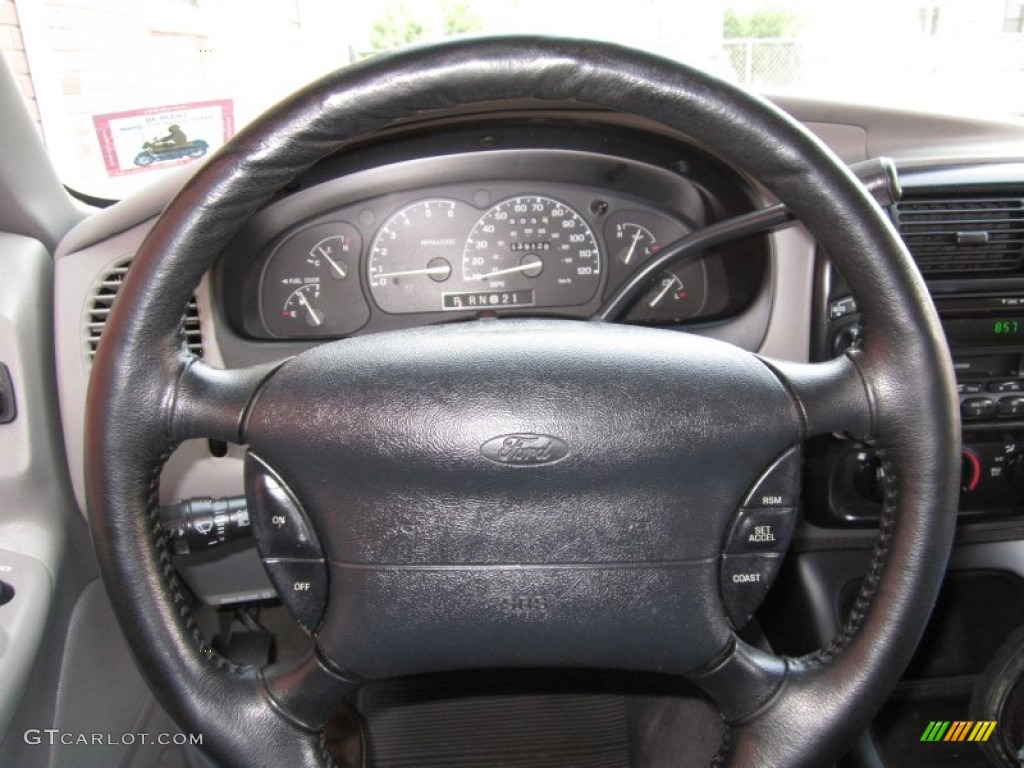 1999 Explorer XLT 4x4 - Oxford White / Medium Graphite Grey photo #21